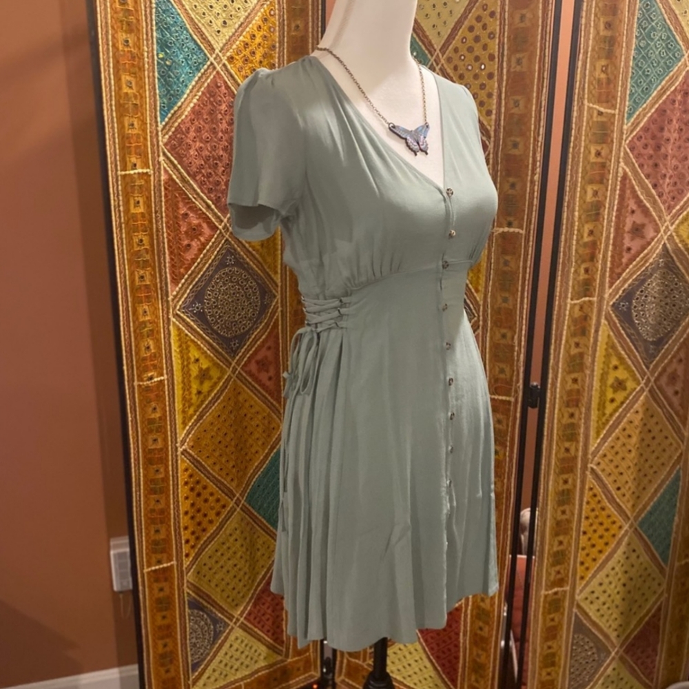 Light Green Dress
